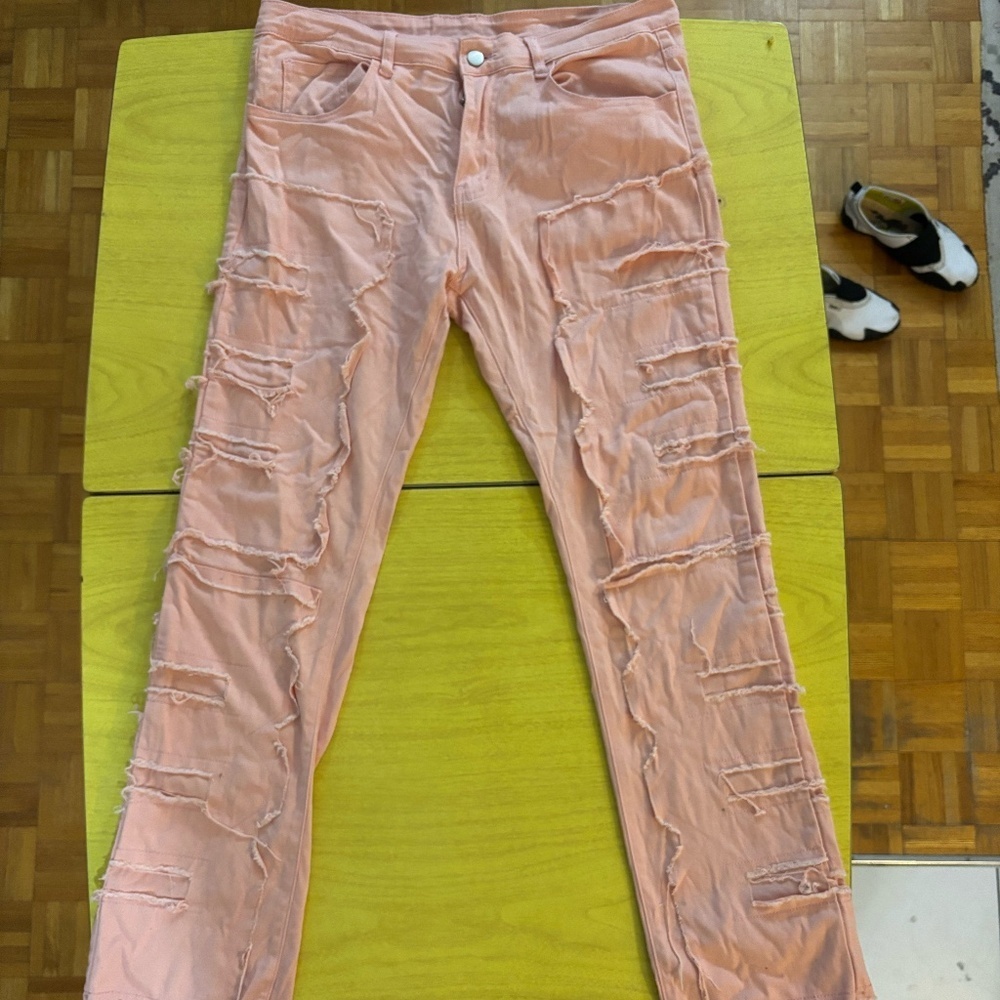 pink mens pants - looking for best offer
